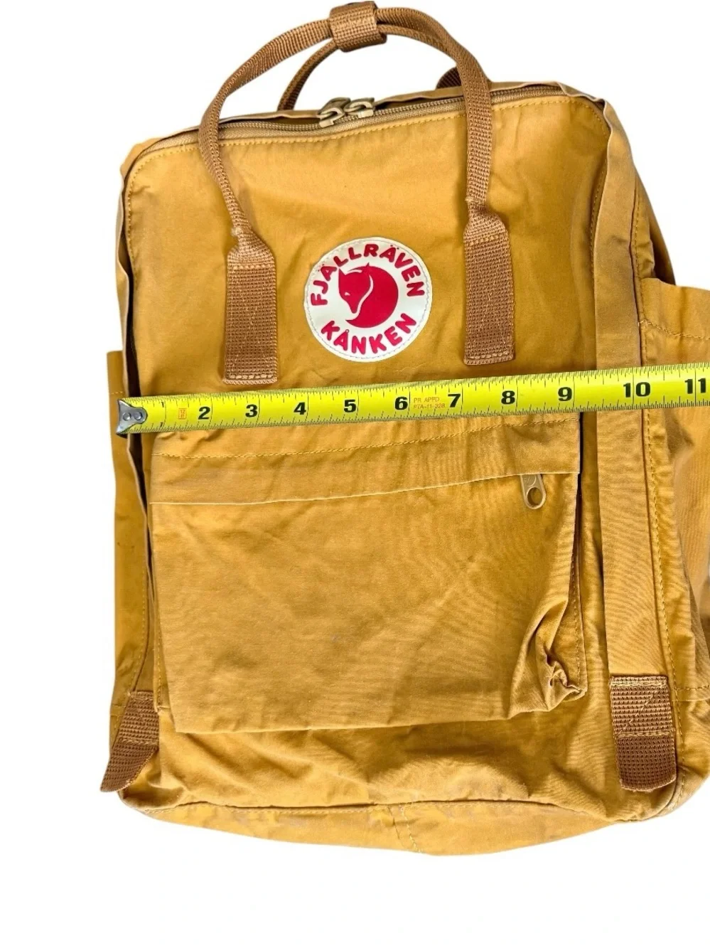 Fjall Raven Kånken Unisex Mustard Yellow Everyday Outdoor Backpack
